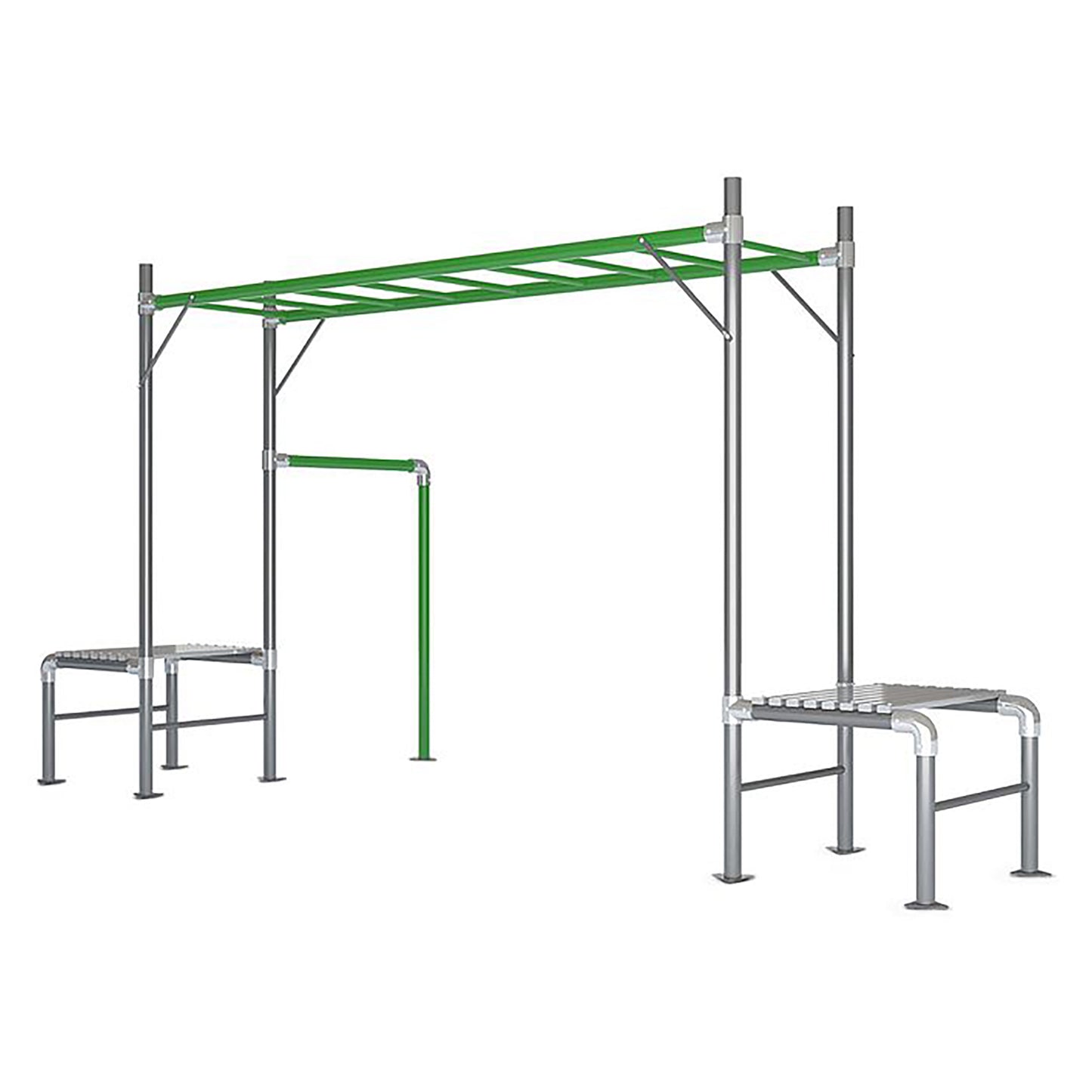 Lifespan Kids Junior Jungle Monkey Bar Module Playground Equipment Set