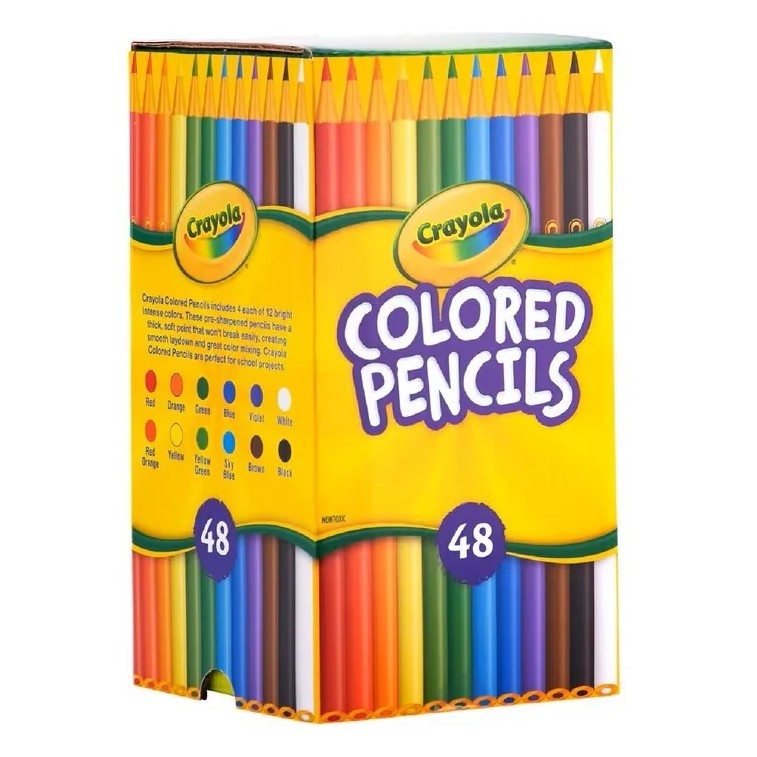 Crayola 48ct Colored Pencils Share Pack