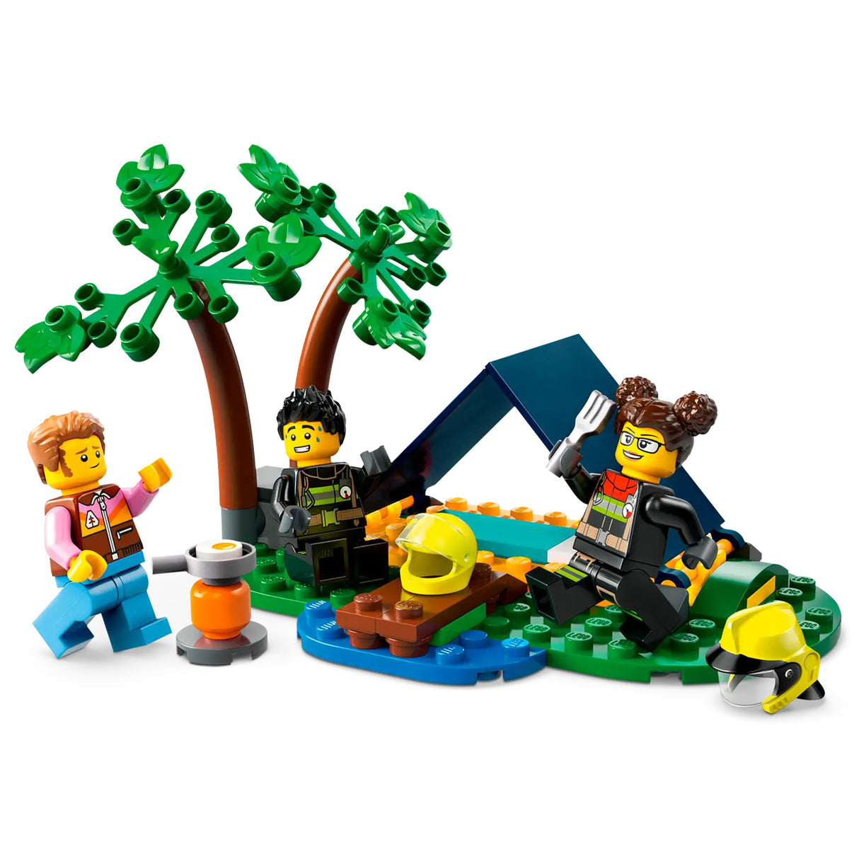 LEGO City 4x4 Fire Truck with Rescue Boat 60412, (301-pieces)