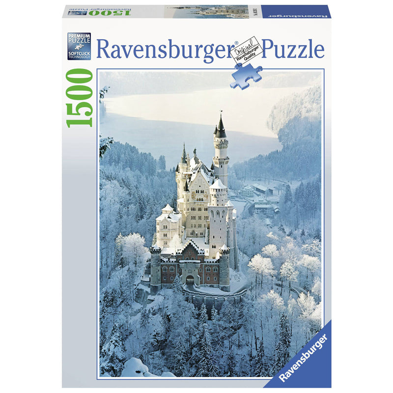 Ravensburger Neuschwanstein Castle in Winter 1500 pieces