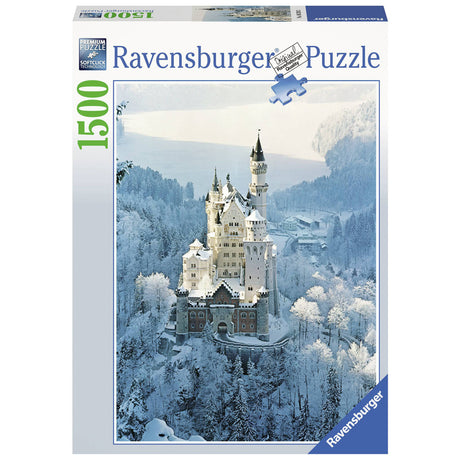 Ravensburger Neuschwanstein Castle in Winter 1500 pieces