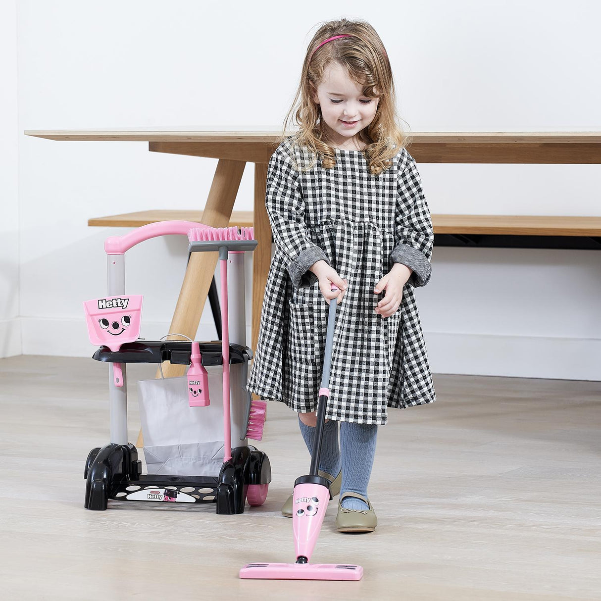 Hetty Cleaning Trolley Pink