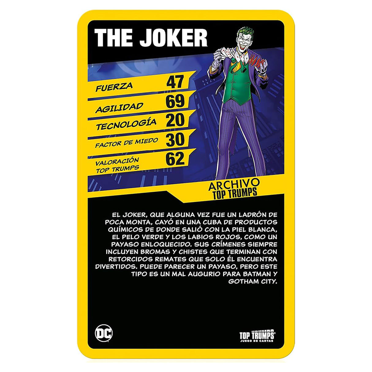 Top Trumps Batman Card Game