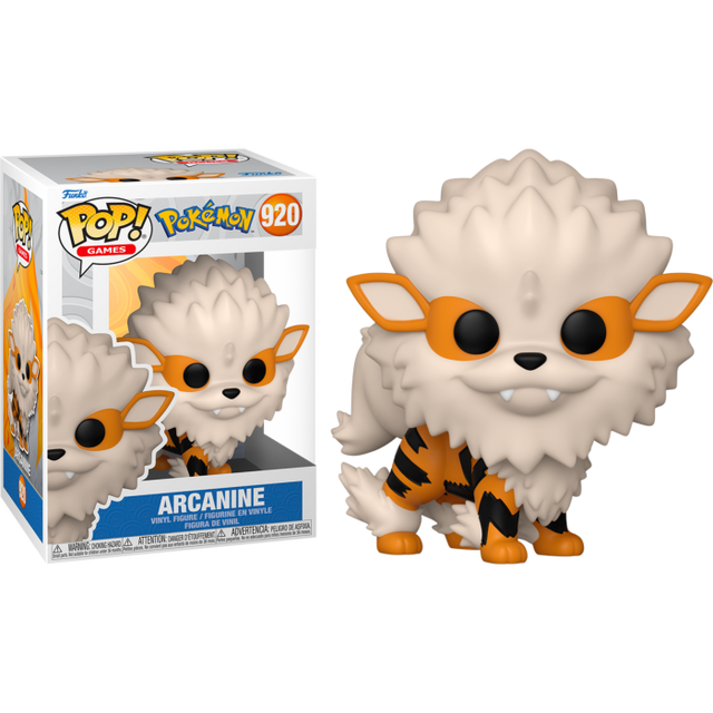 Funko Pokemon Arcanine Pop! Vinyl