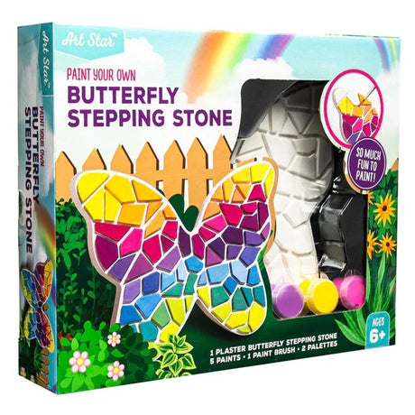 Art Star Decorate Your Own Stepping Stone Butterfly