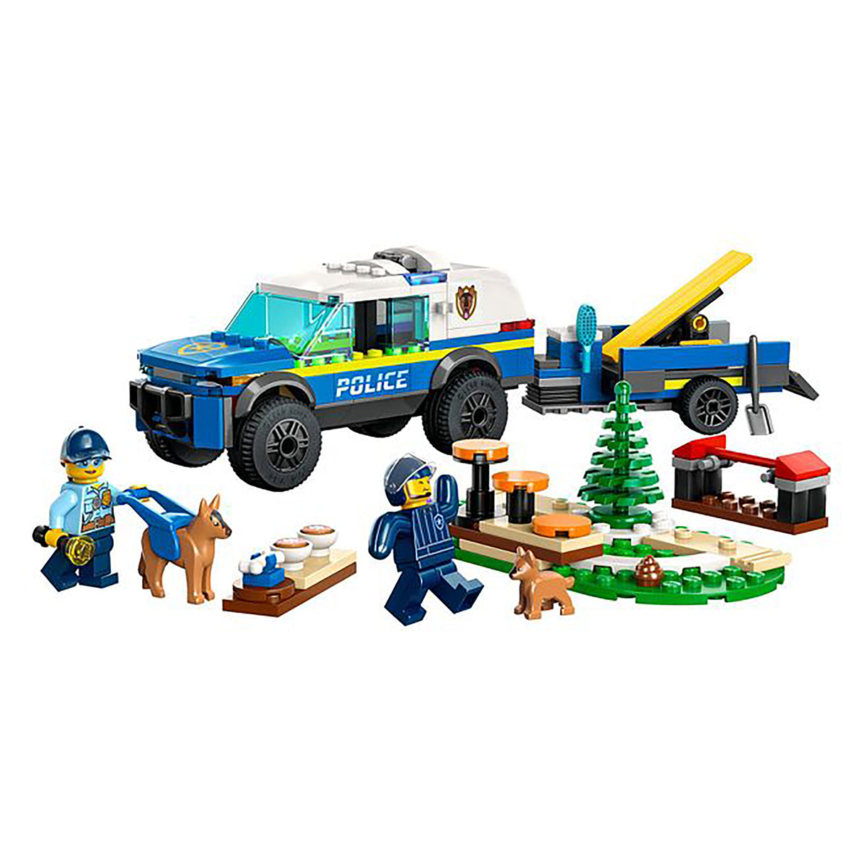 LEGO City Mobile Police Dog Training 60369 (197 pieces)