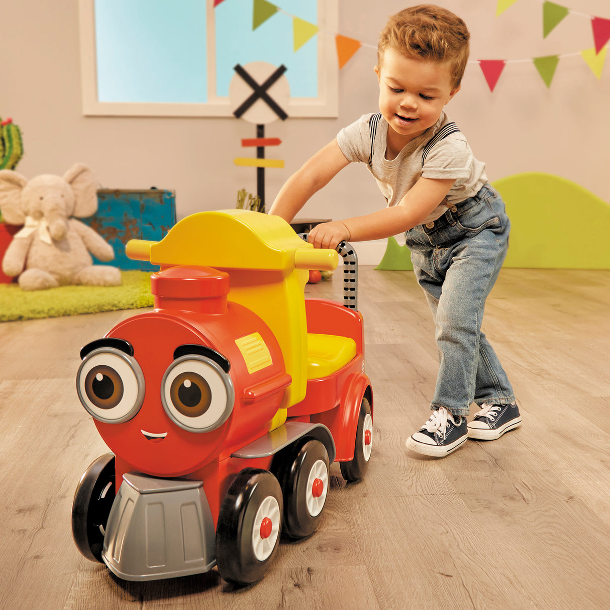 Little Tikes Cozy Train Scoot with Track