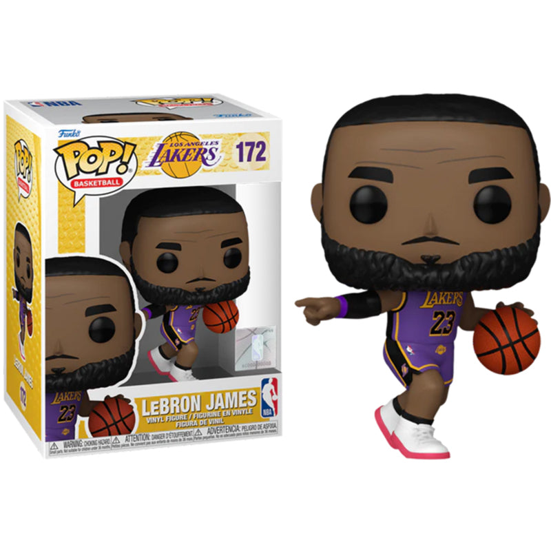 スポーツ Funko POP! NBA LEBRON JAMES 172 Funko NBA Lakers LeBron James Pop 172 | ToysRUs Australia – Toys