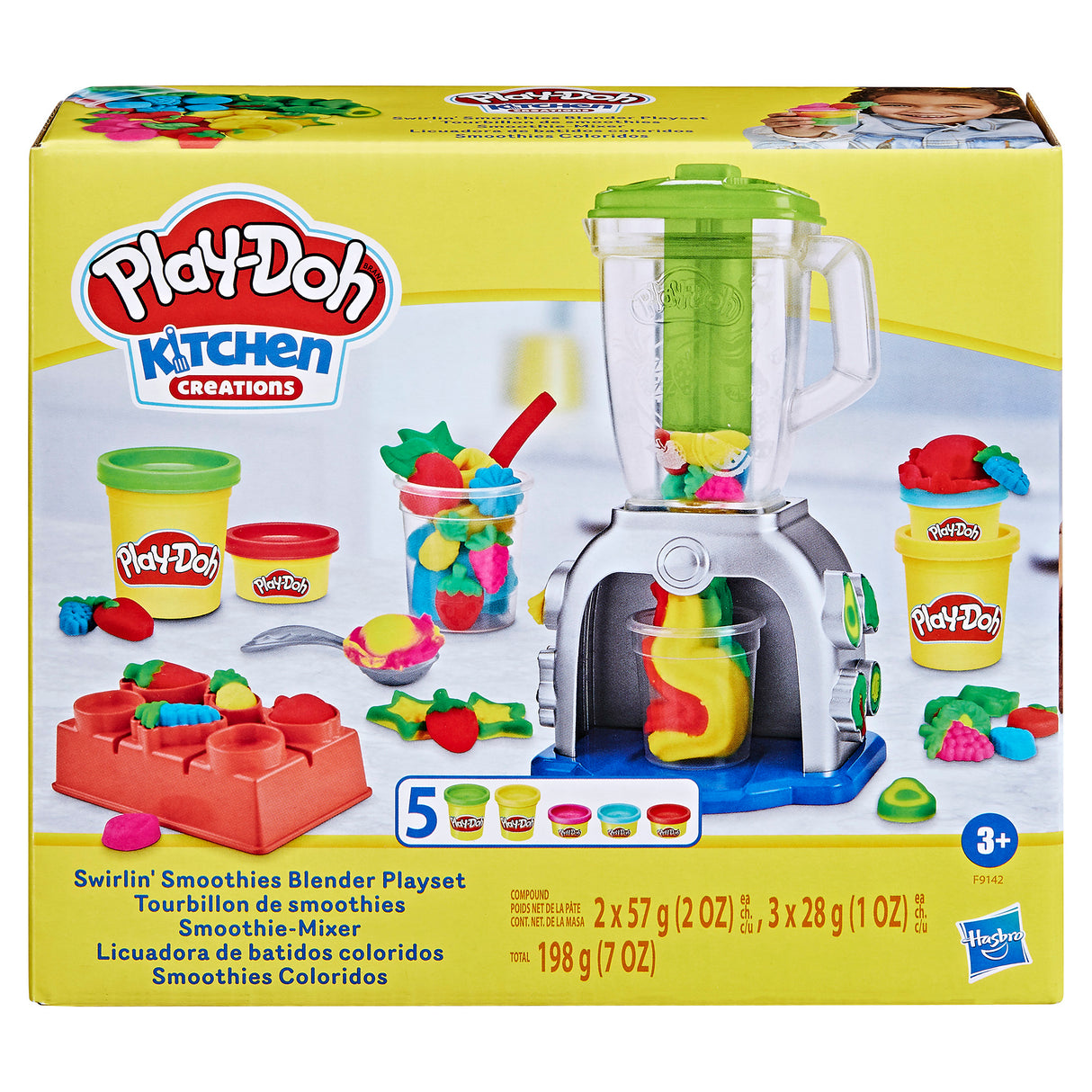 Play-Doh Swirlin Smoothies Blender Playset
