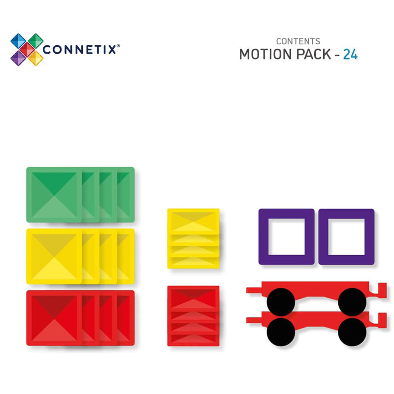 Connetix Rainbow Motion Pack 24 pc