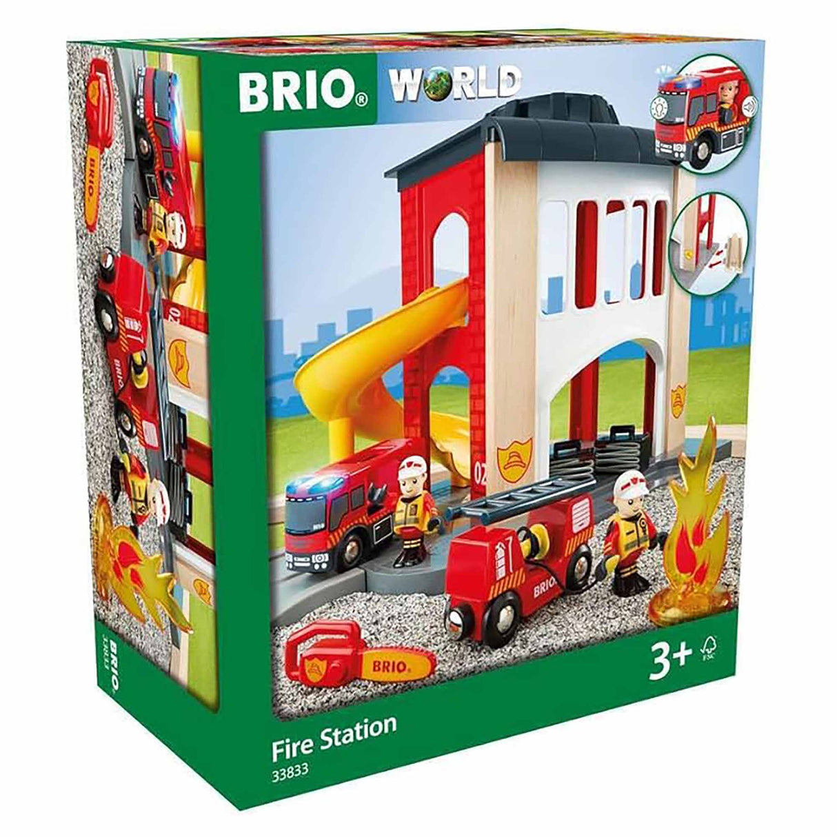 BRIO 33833 Fire Station Set