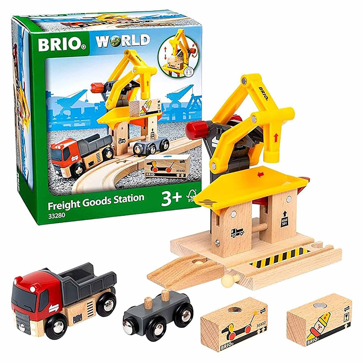 BRIO 33280 Railway Freight Goods Station