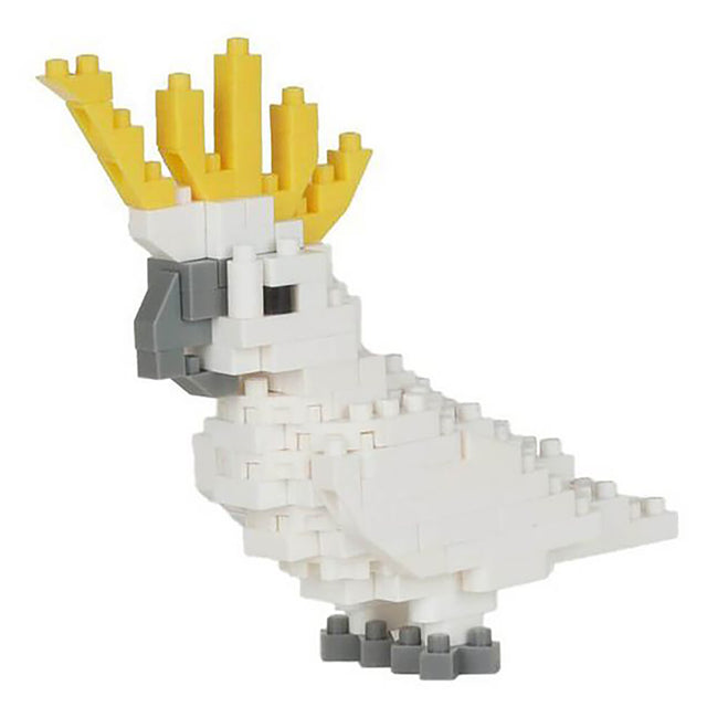 nanoblock Sulphur Crested Cockatoo (140 pieces)