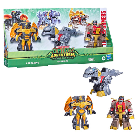 Transformers Dinobot Adventures Dinobot Squad Figures (Pack of 3)