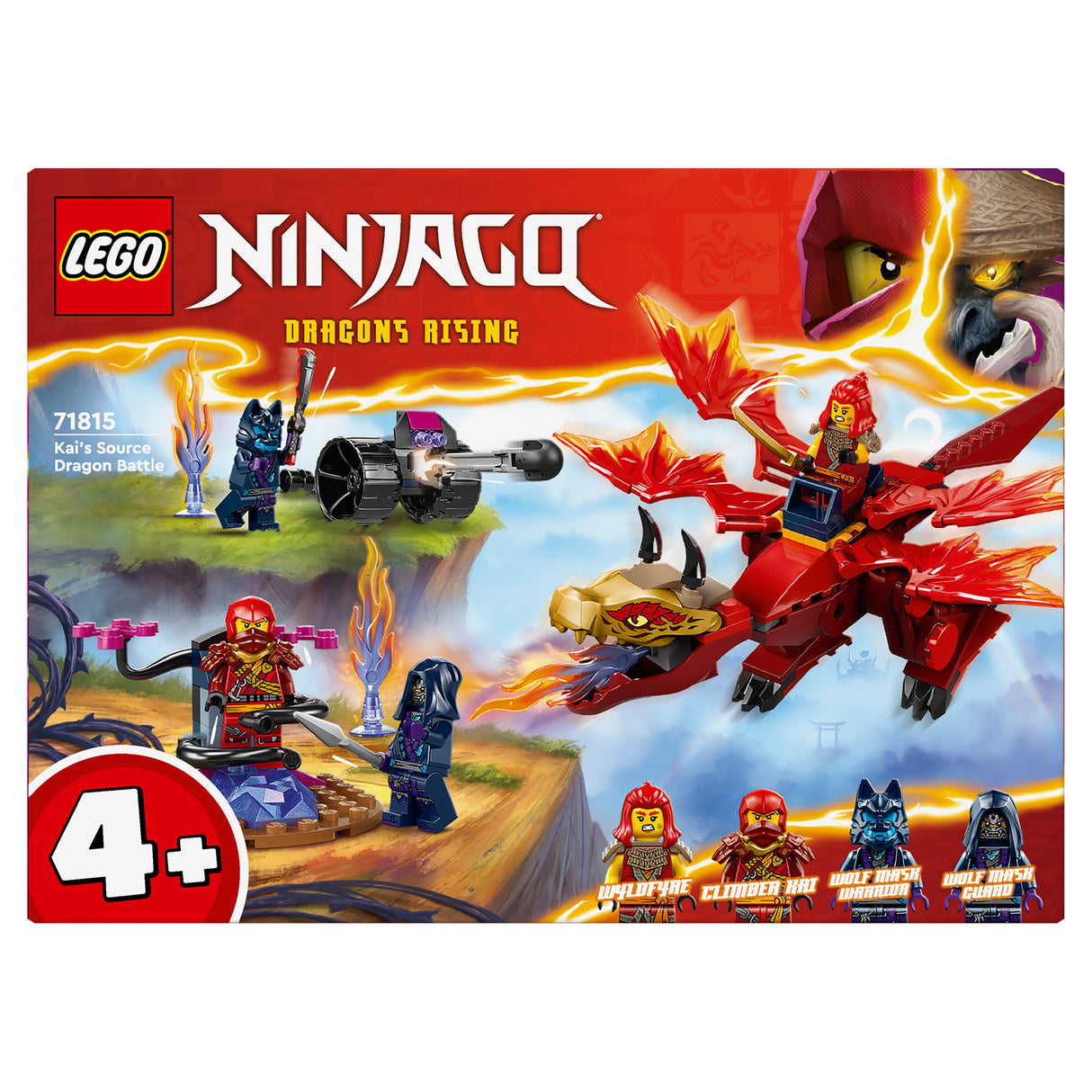 LEGO Ninjago Kai'S Source Dragon Battle 71815, (120-Pieces)