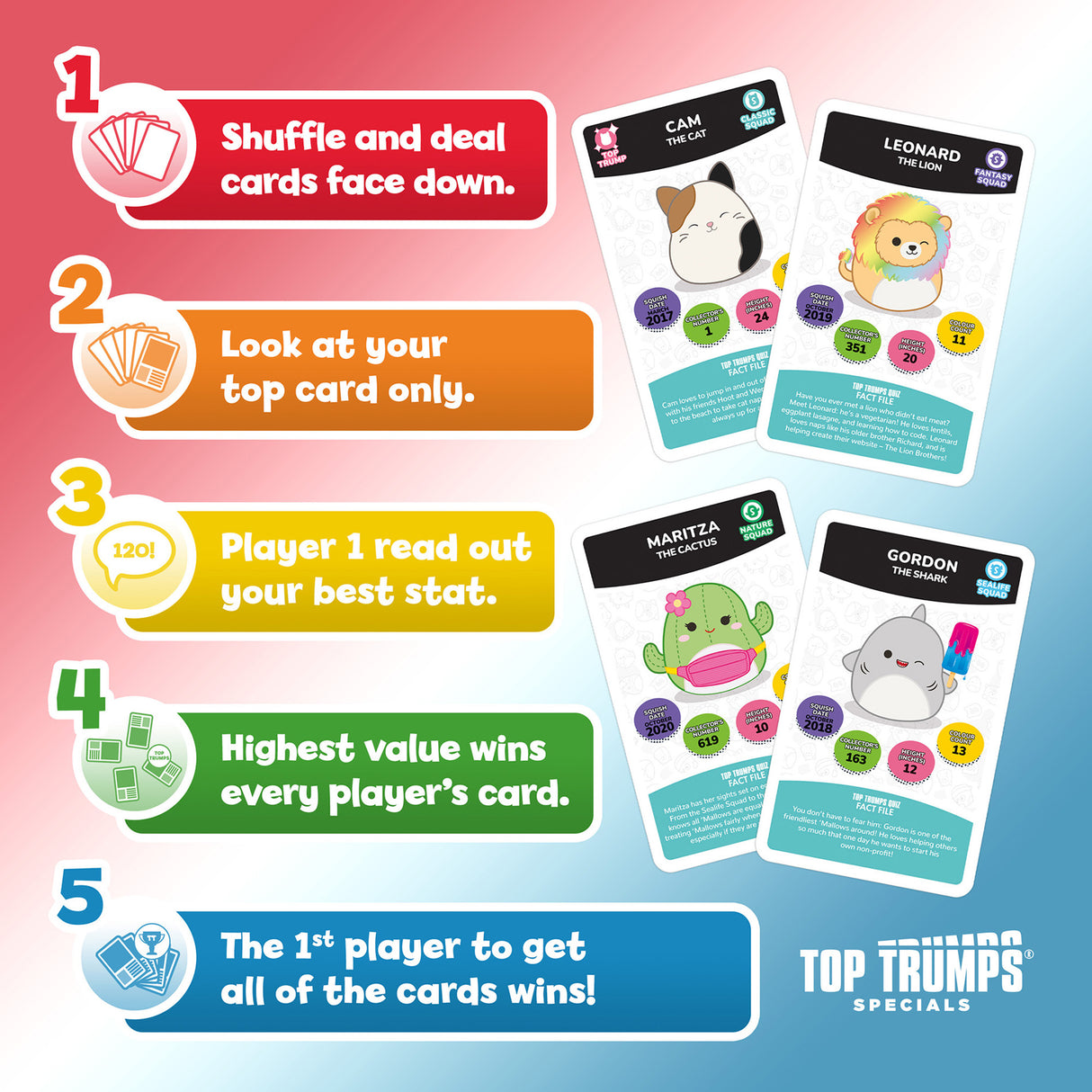 Top Trumps Squishmallows Card Game