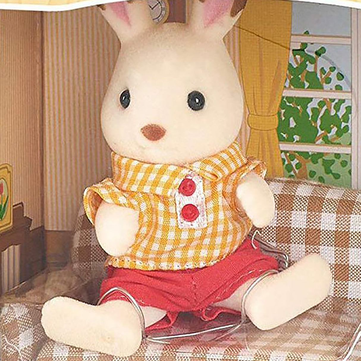Sylvanian Families Chocolate Rabbit Father Set