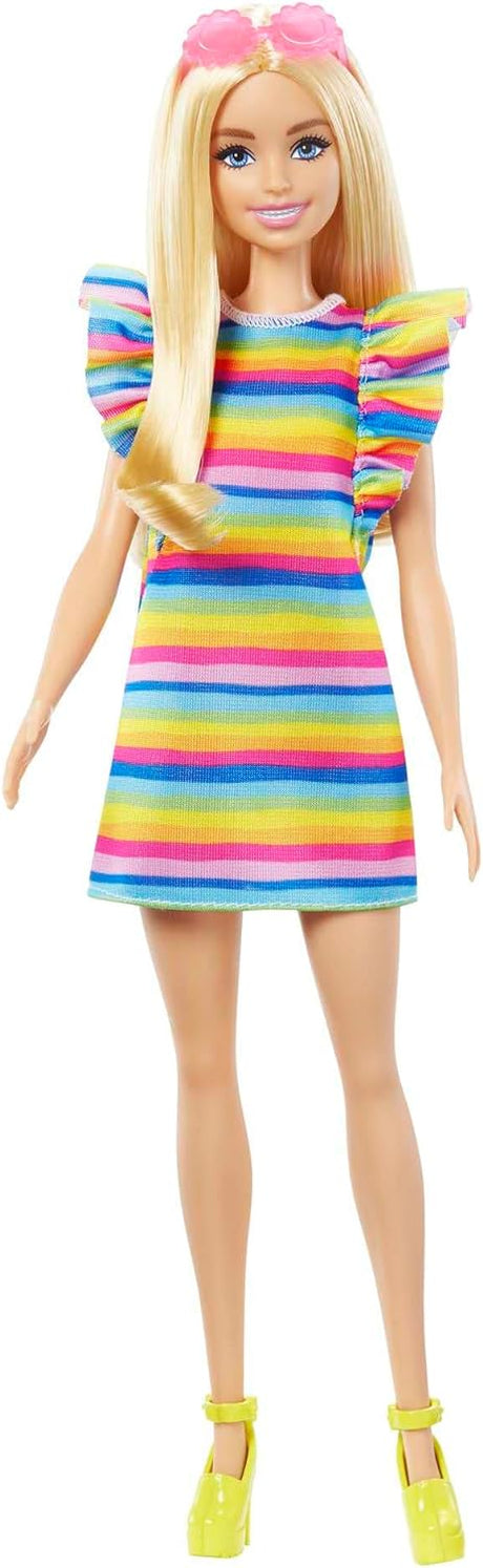 Barbie Fashionistas Doll 197 Rainbow Shift Dress