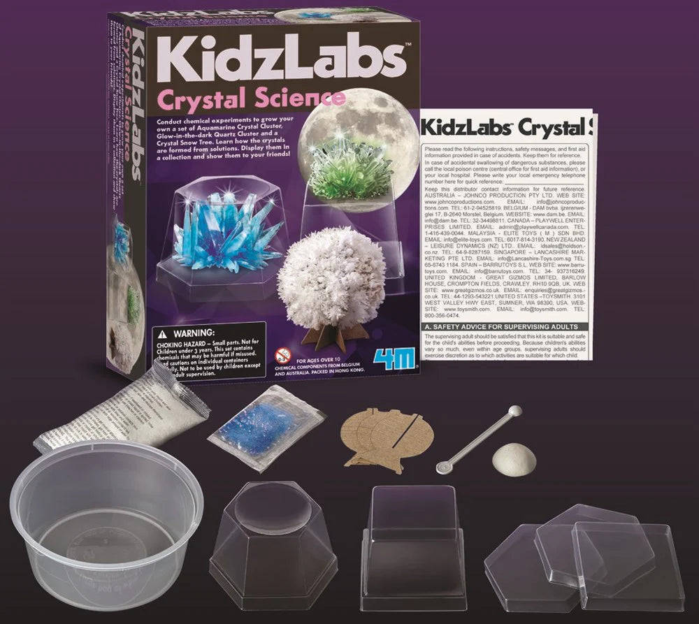 4M KidzLabs Crystal Science