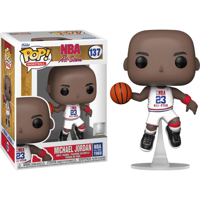 Funko NBA Legends Michael Jordan White All Star Uniform 92 Pop!