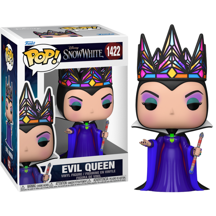 Funko Snow White 2025 Evil Queen Purple Gown Pop! Vinyl Figure