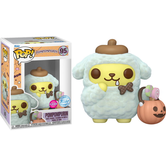 Hello Kitty Pompompurin Halloween FL Pop! RS Vinyl Figure