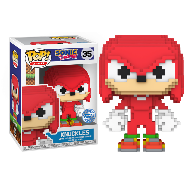 Sonic Knuckles 8-Bit Pop! RS Vinyl Figure