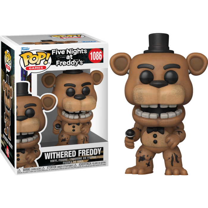 Funko Five Nights At Freddy's Withered Freddy Pop!