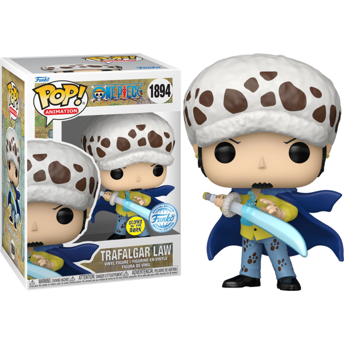 One Piece Law With Blue Anesthesia GW Pop! RS Vinyl Figure