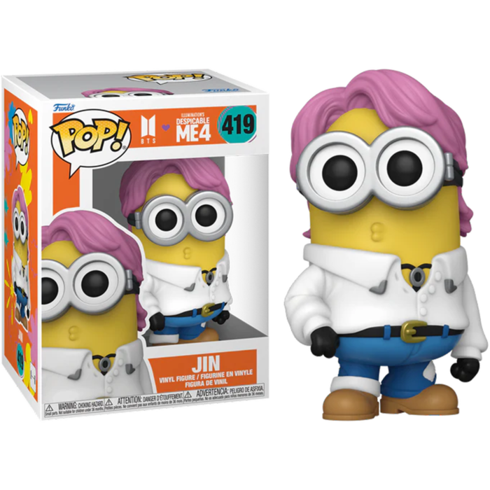 Funko Minions x BTS - Jin Vinyl Pop!