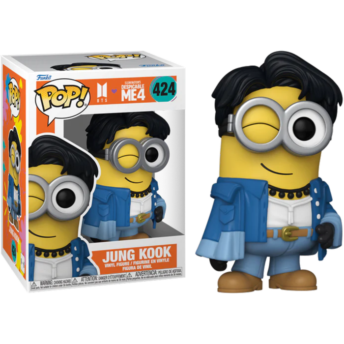 Funko Minions x BTS - Jung Kook Vinyl Pop!