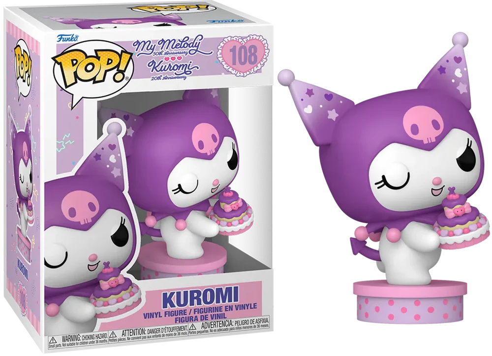 Hello Kitty Kuromi w/Present Pop! Vinyl Figure