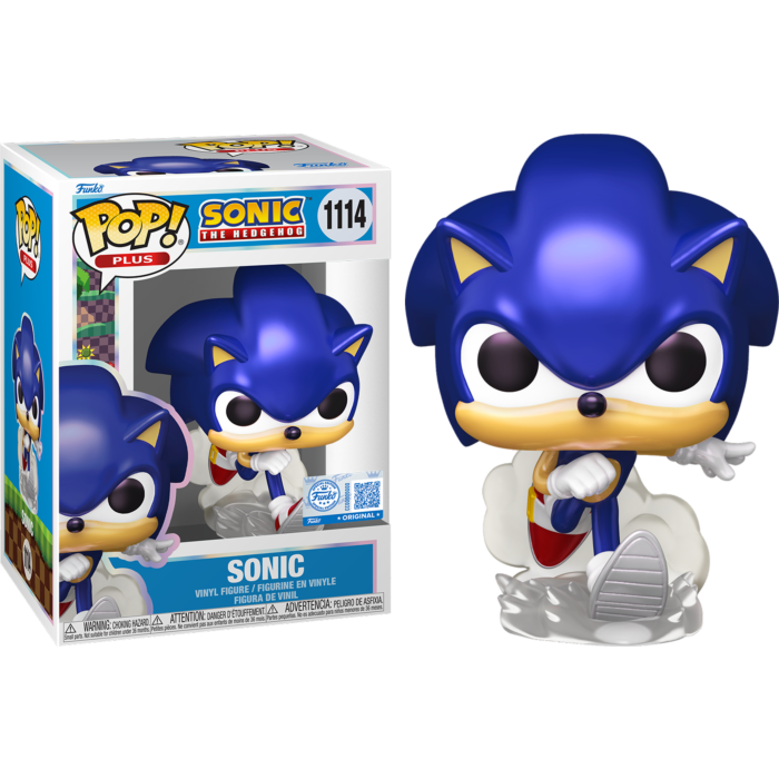 Sonic (Pearlescent) Pop! Plus Vinyl Figure
