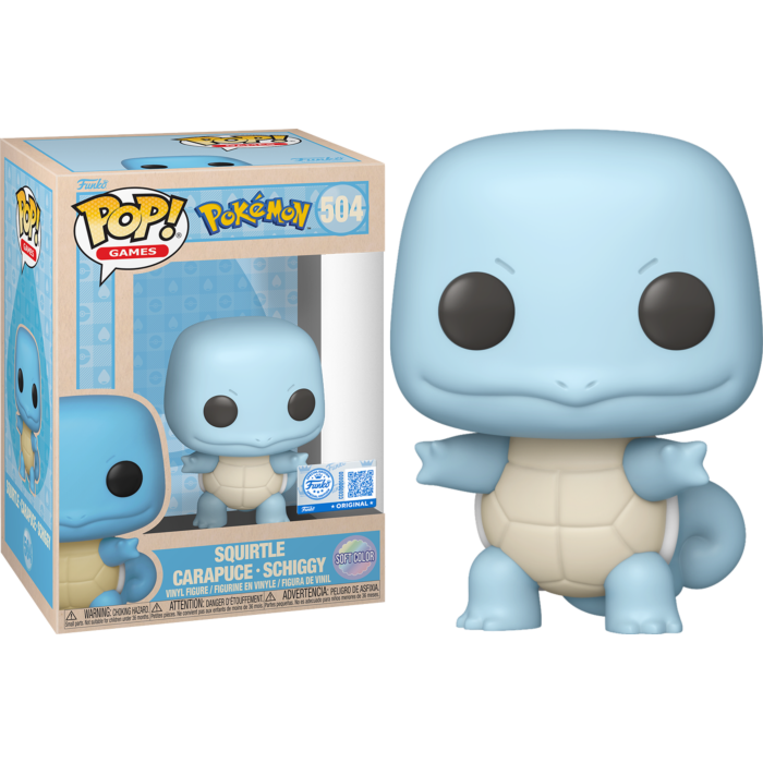 Pokemon Squirtle Pop! RS Vinyl Figure
