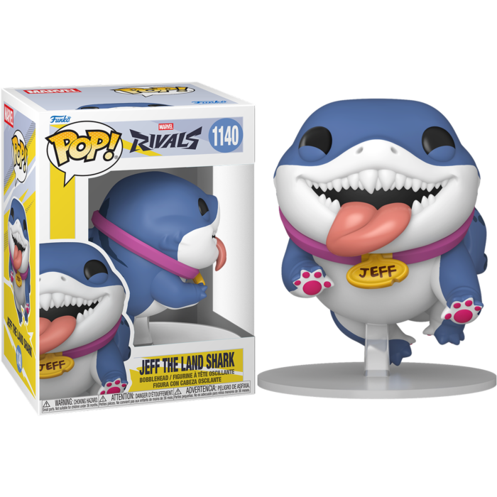 Marvel Rivals Jeff the Land Shark Pop! Vinyl Figure