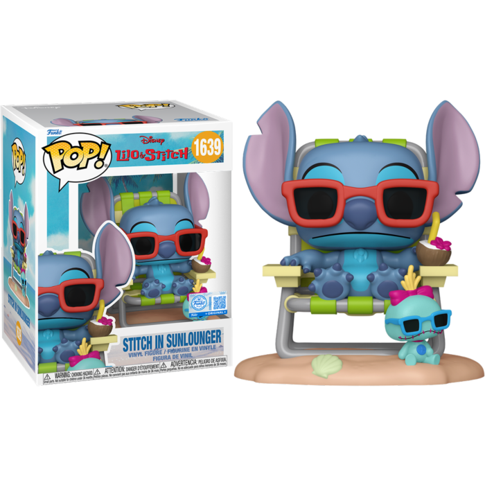 Lilo & Stitch (Lounger) Pop! Premium RS Vinyl Figure