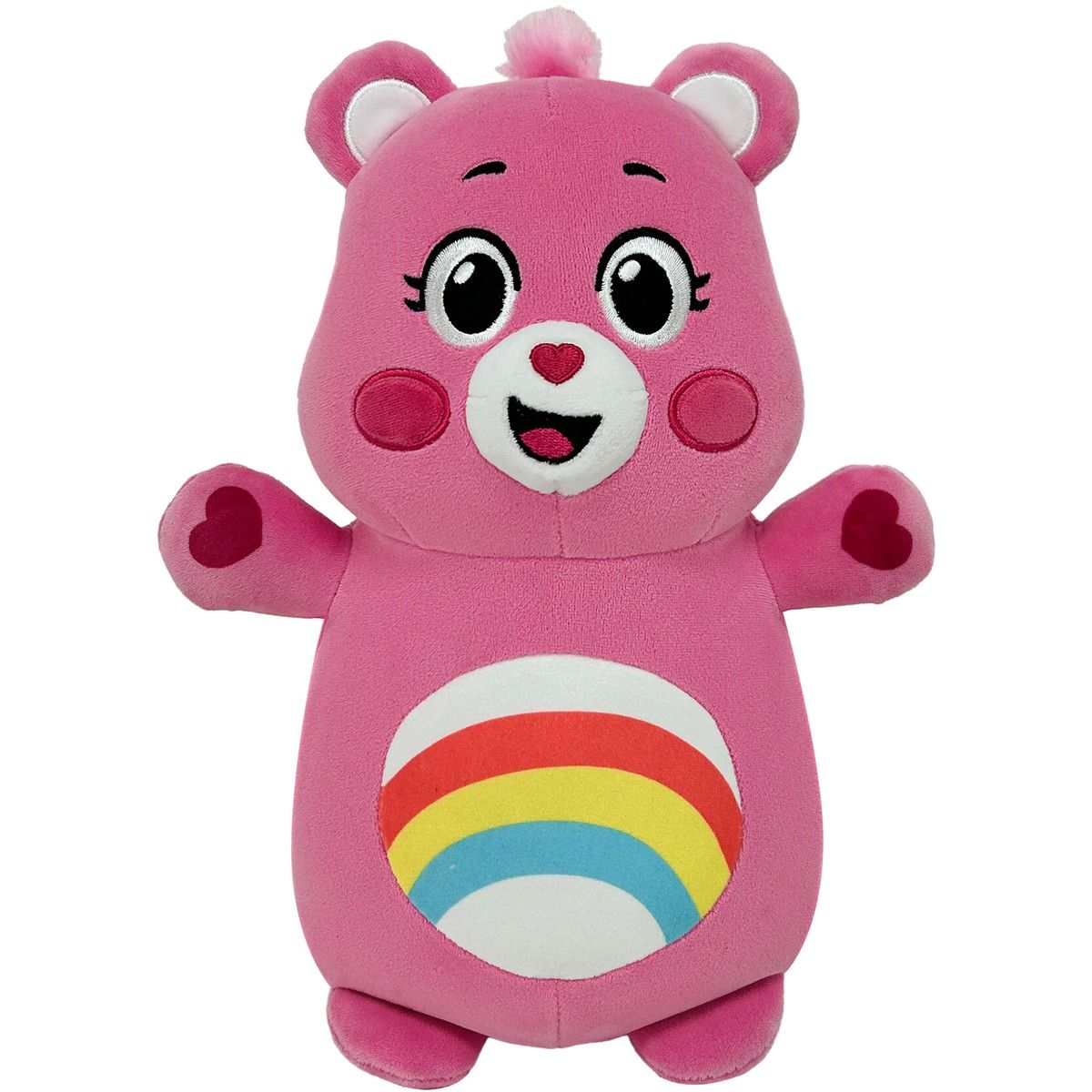 Squishmallows 10in Hugmees Care Bears Cheer Bear