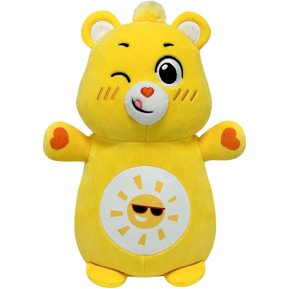 Squishmallows 10in Hugmees Care Bears Funshine Bear