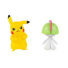 Pokemon Battle Figure Ralts and Pikachu