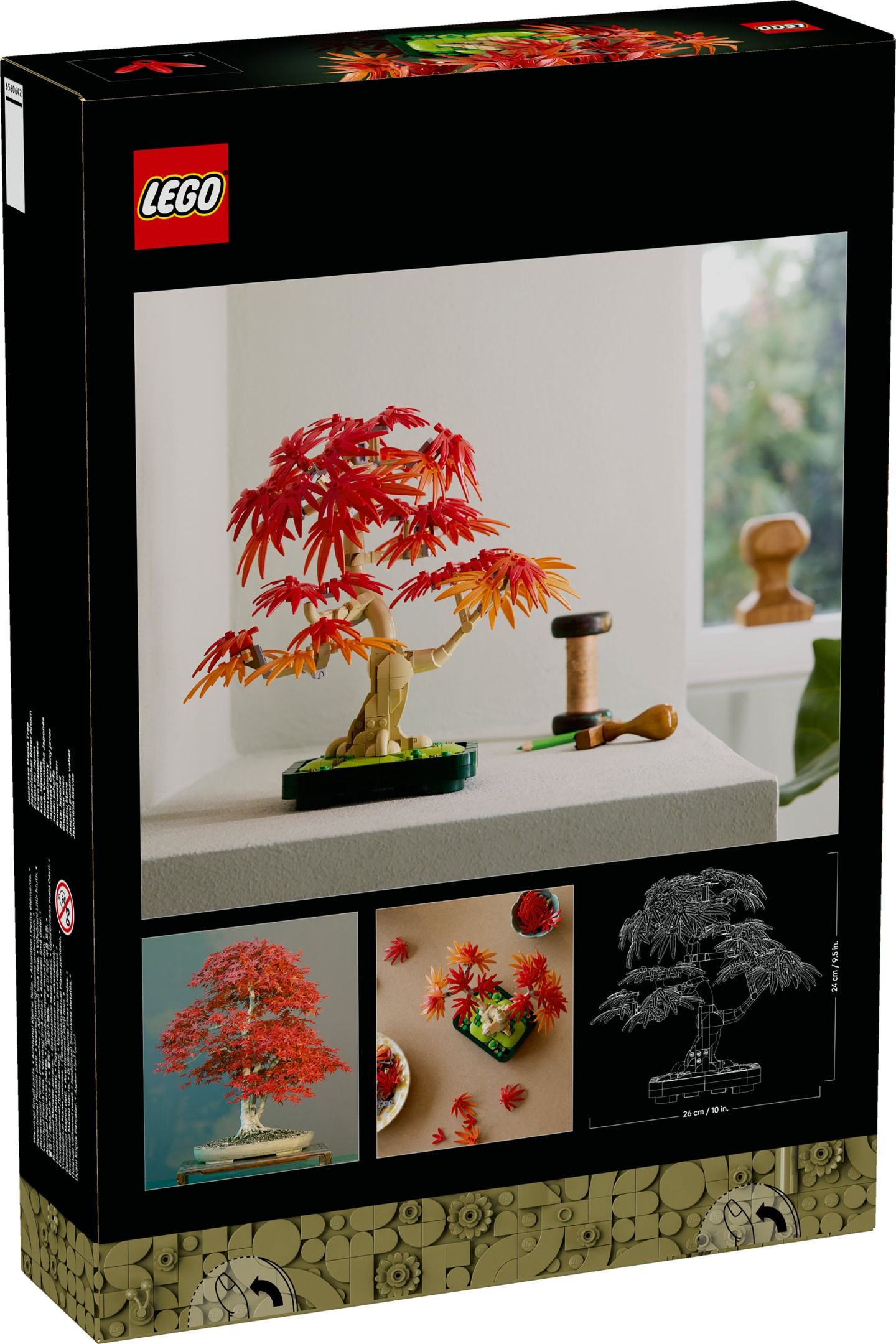 LEGO Botanicals Japanese Red Maple Bonsai Tree 10348