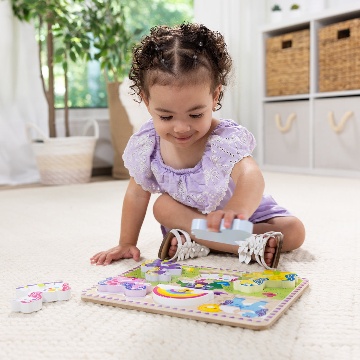 Melissa & Doug Unicorn Chunky Puzzle