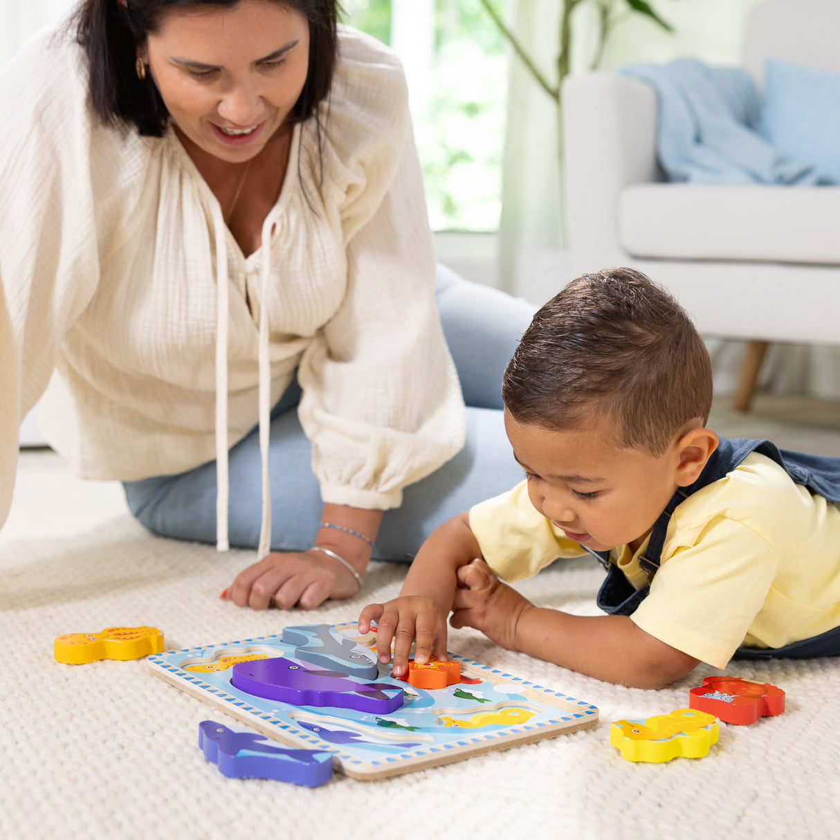 Melissa & Doug Sea Life Chunky Puzzle