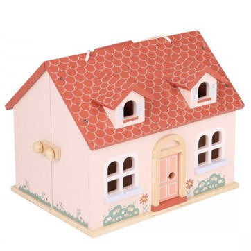 Mini Folding Doll House With Furniture
