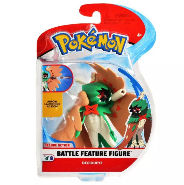 Pokemon 4.5in Battle Feature Figures Decidueye