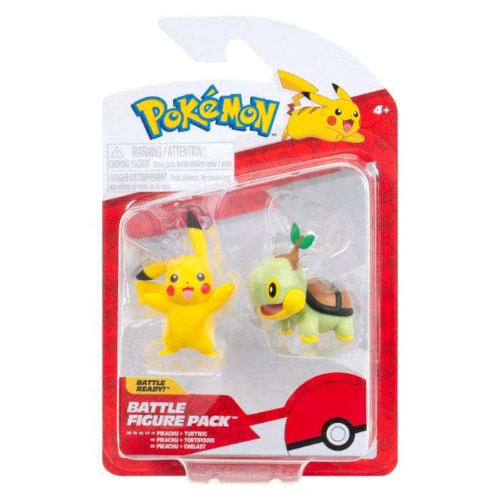 Pokemon Battle Figure Ralts and Pikachu