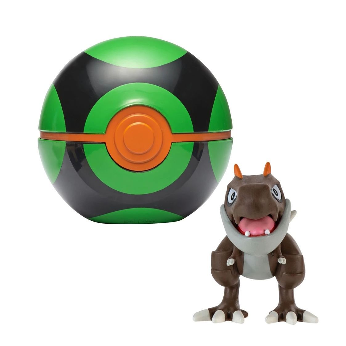 Pokemon Clip N Go Poke Ball Tyrunt with Dusk Ball