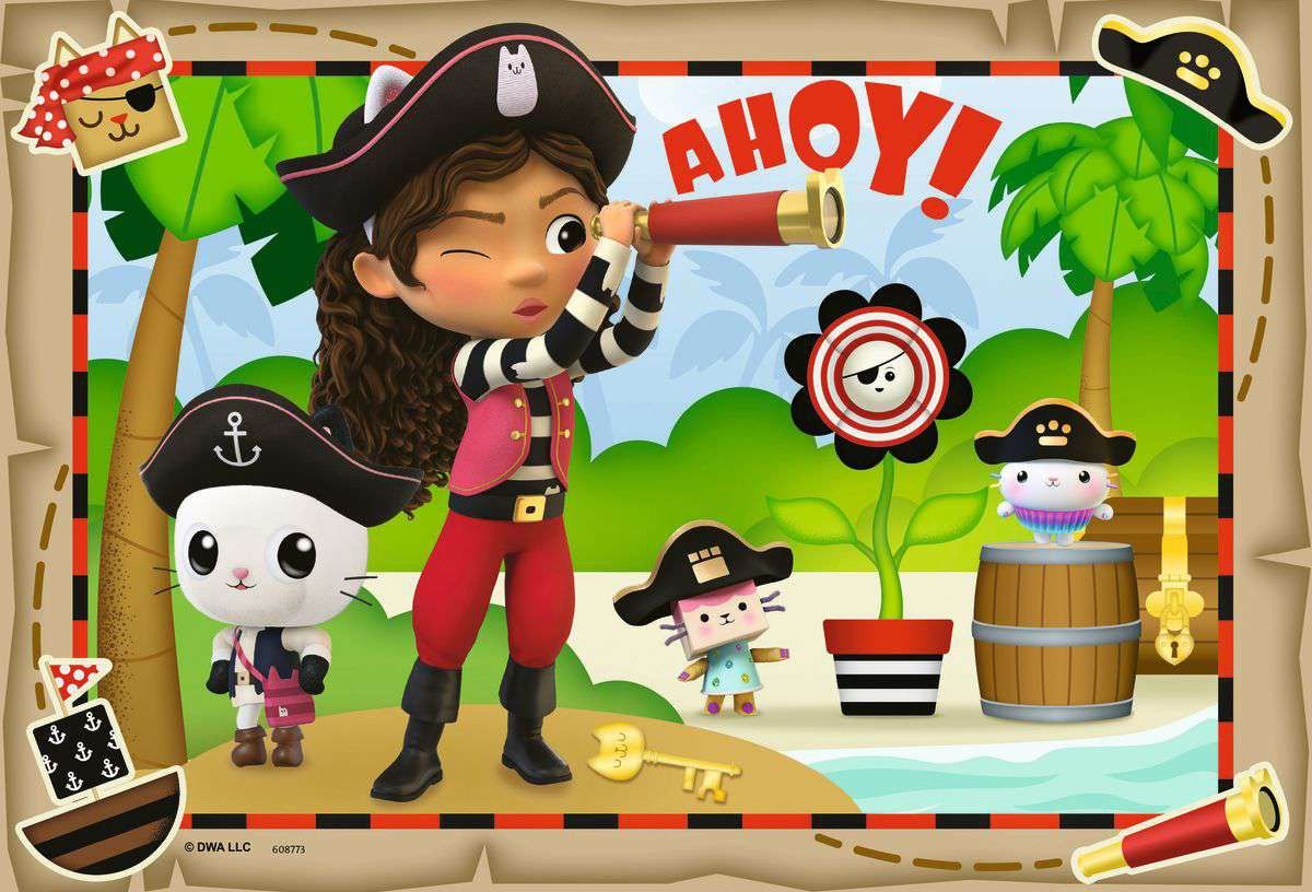 Ravensburger Gabby's Dollhouse Jigsaw Puzzle 2x24 Piece