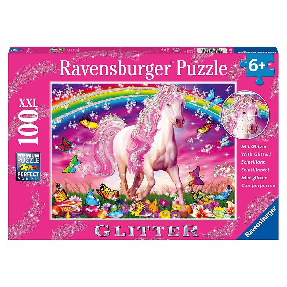 Ravensburger Horse Dream Glitter Jigsaw Puzzle 100 Piece