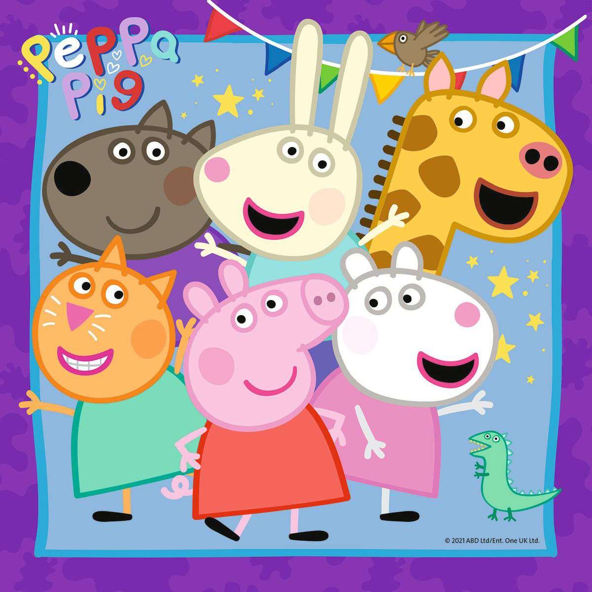 Ravensburger Peppa Pig Peppa's Family and Friends Puzzle 3x49 Piece