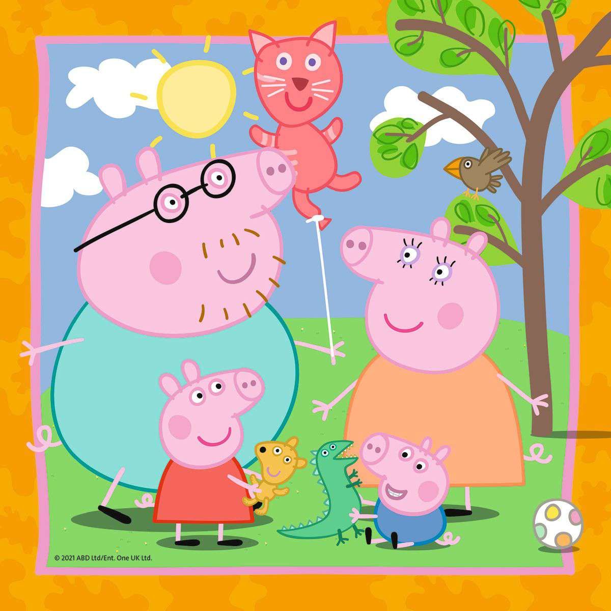 Ravensburger Peppa Pig Peppa's Family and Friends Puzzle 3x49 Piece